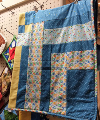 baby quilt by Colleen's Creations at Peacham Corner Guild