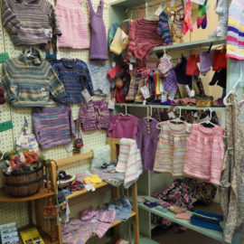 Hand knit clothing from Judy B's Creative Crafts