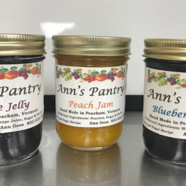 Preserves from Ann's Pantry at Peacham Corner Guild